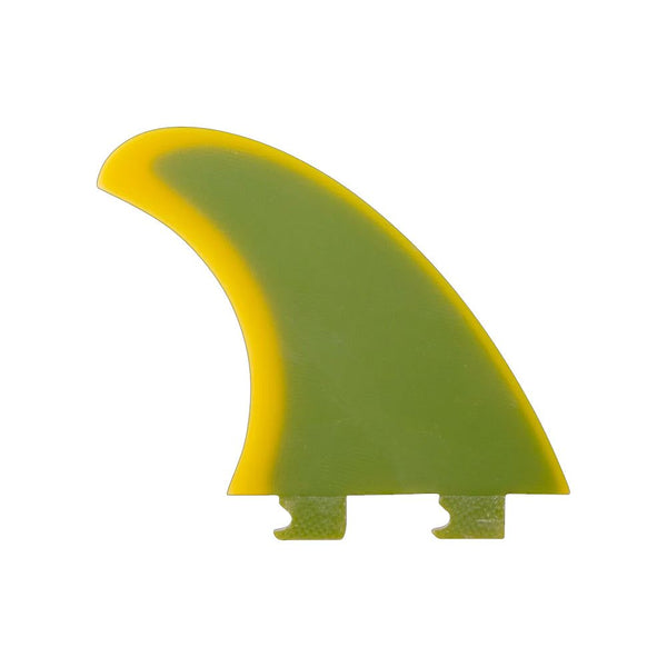 Captain Fin Co - Chemistry Tri - MD / LG - Black / Yellow (Snap-In / FCS II) - M