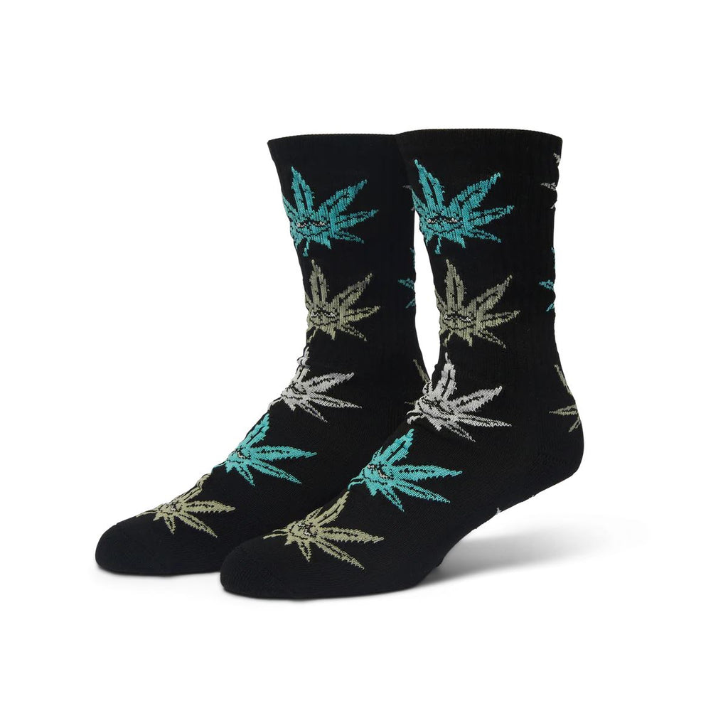 HUF Green Buddy Meditation Sock (Black) - One Size