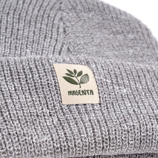 Magenta Fam Beanie Heather Grey