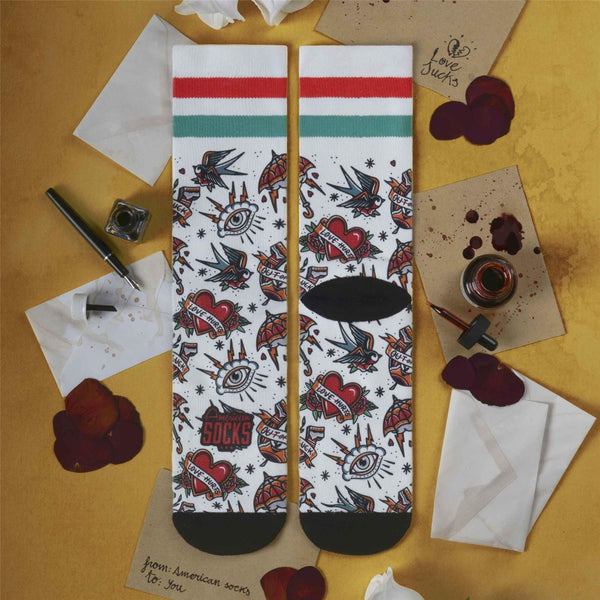 American Socks Love Hurts - Mid High Socks