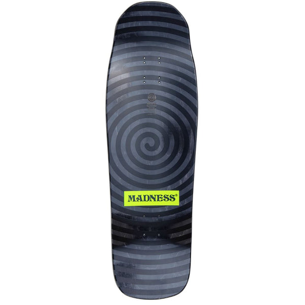 Madness Split R7 Saftey Yellow / Holographic Skateboard Deck - 8.25