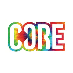 CORE Sticker Classic 8cm - Tie Dye