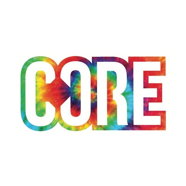 CORE Sticker Classic 8cm - Tie Dye