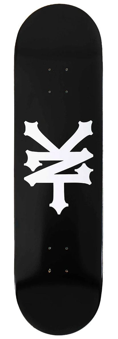 Zoo York OG 95 Crackerjack Deck Black/White x Venom Skateboards Core Custom Complete Skateboard - 8.0 - Skatewarehouse.co.uk