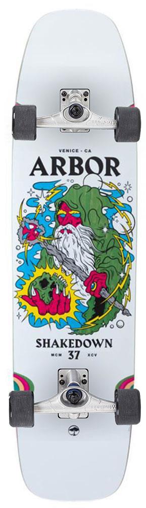Arbor Performance Shakedown 37 Curse x Mindless Custom Surf Skate Skateboard - 9.25
