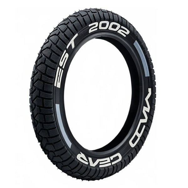 Replacement Tyre - Metro Glide - Grey Print Scooter Parts