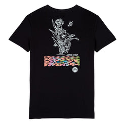 Santa Cruz Womens T-Shirt Digi Bloom T-Shirt - Black - Skatewarehouse.co.uk