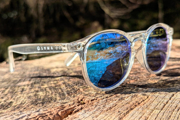 Luma Fowey Sunglasses - Clear - Skatewarehouse.co.uk