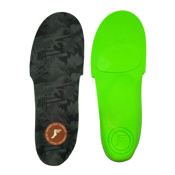 Footprint Gamechanger Elite Insoles Dark Grey Camo - Skatewarehouse.co.uk