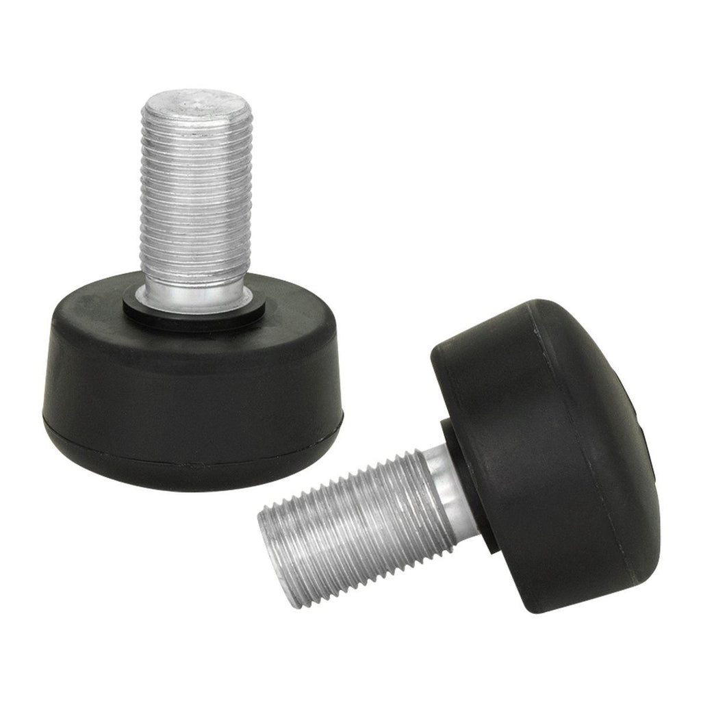 Powerdyne Adjustable Toe Stops - Black (Unit) - 1.25" Bolt