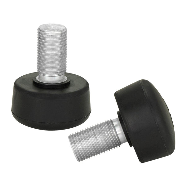 Powerdyne Adjustable Toe Stops - Black (Unit) - 1.25