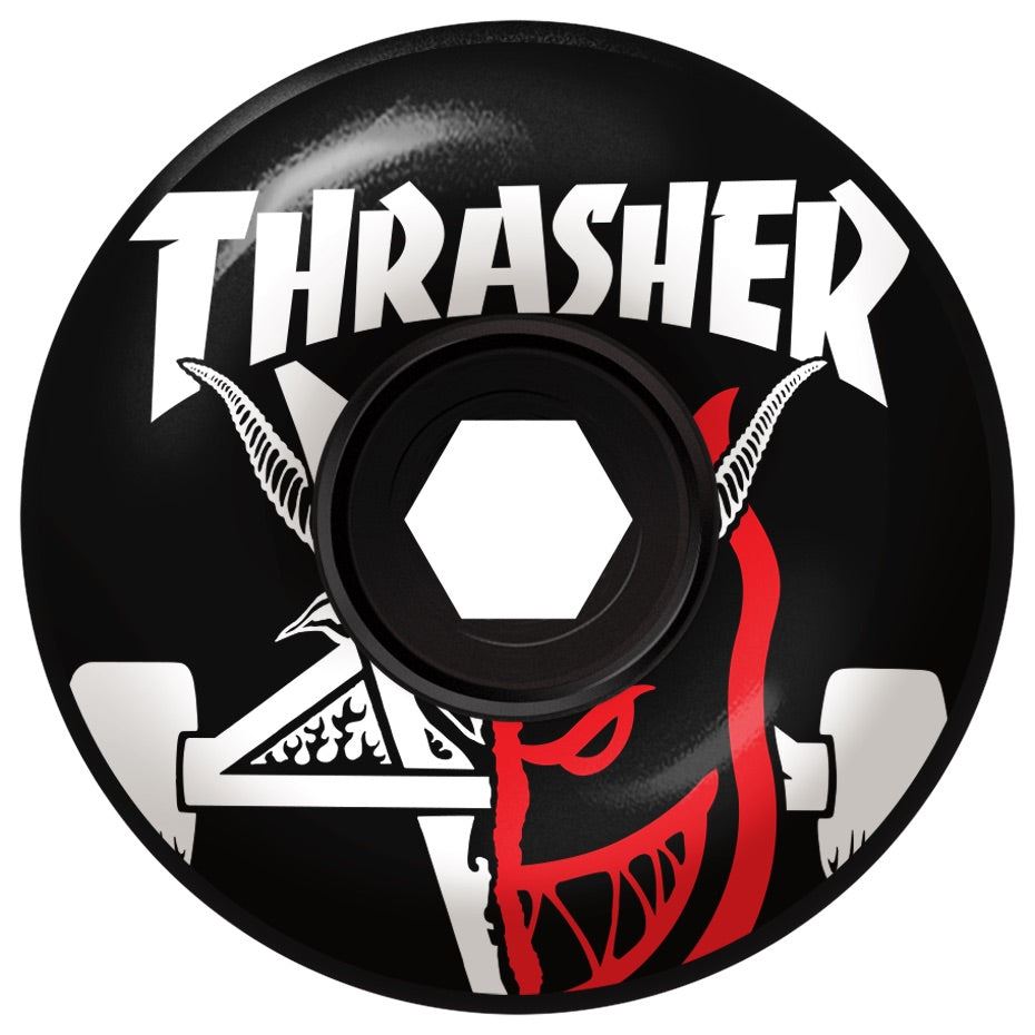Spitfire 80HD Thrash & Burn Classic Full (Black) Skateboard Wheels - 56mm