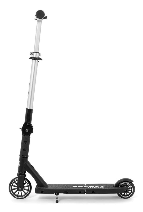 Frenzy Scooters 120mm Flex Recreational Scooter - Black / Silver - Skatewarehouse.co.uk