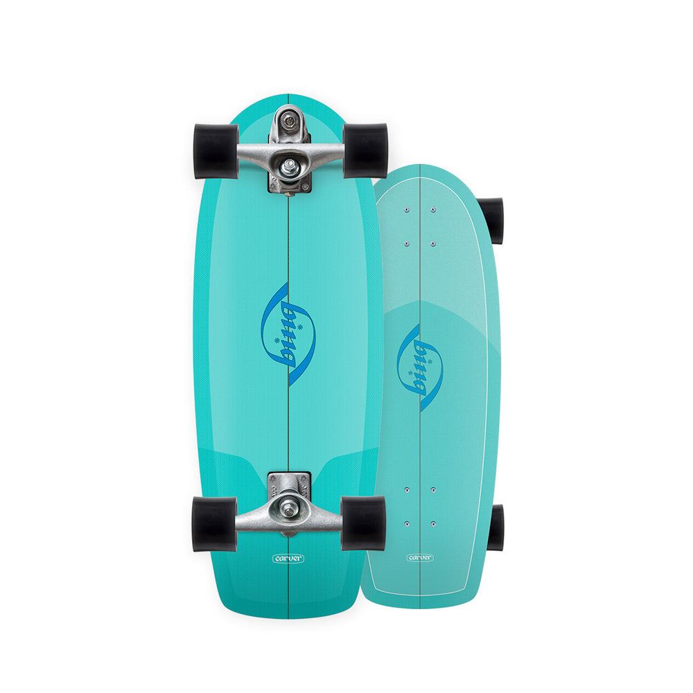Carver Bing Puck - C7 Surfskate Cruiser Skateboard - 10.0" x 27.5" - Skatewarehouse.co.uk