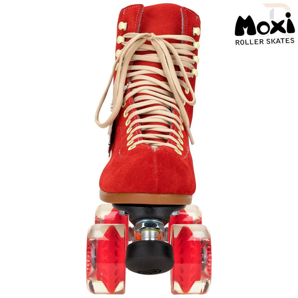 Moxi Skates Lolly Poppy Red Quad Skates - Skatewarehouse.co.uk