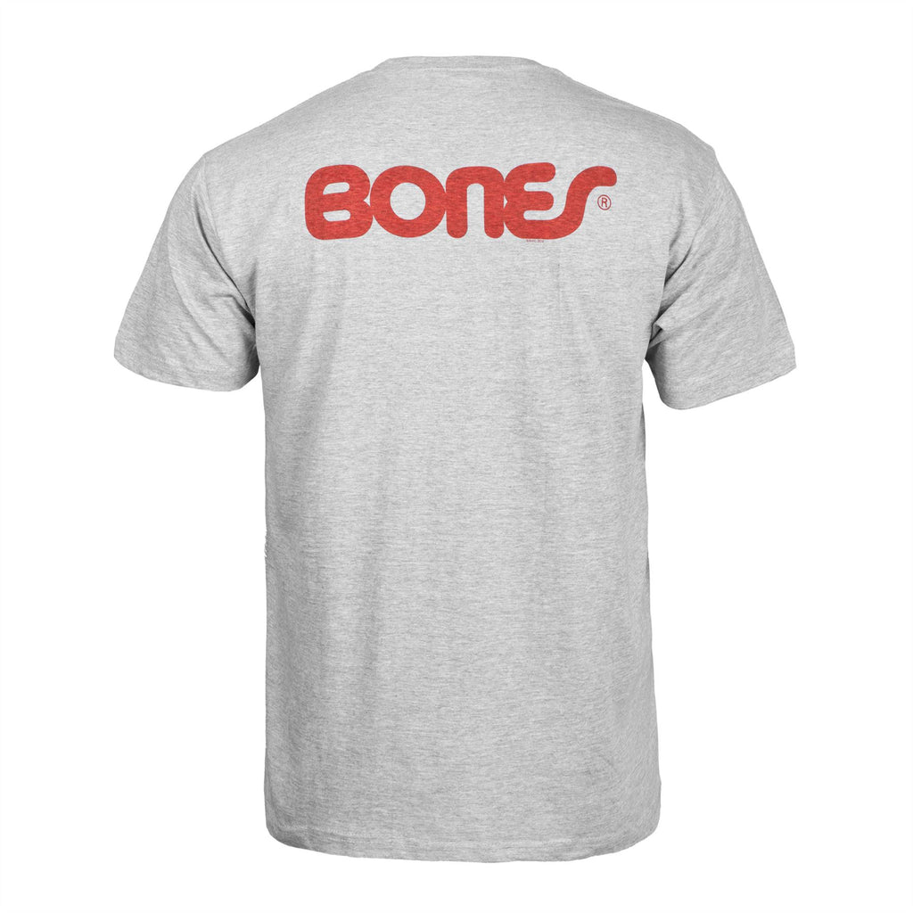 BONES Swiss Tee Heather - Skatewarehouse.co.uk