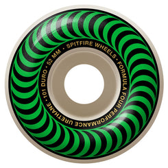 Spitfire F4 101 Classic (Natural/Green) Skateboard Wheels