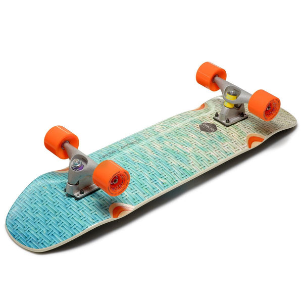 Loaded Carver Bolsa II CX Surfskate Complete - Weave - Love Handles Orange