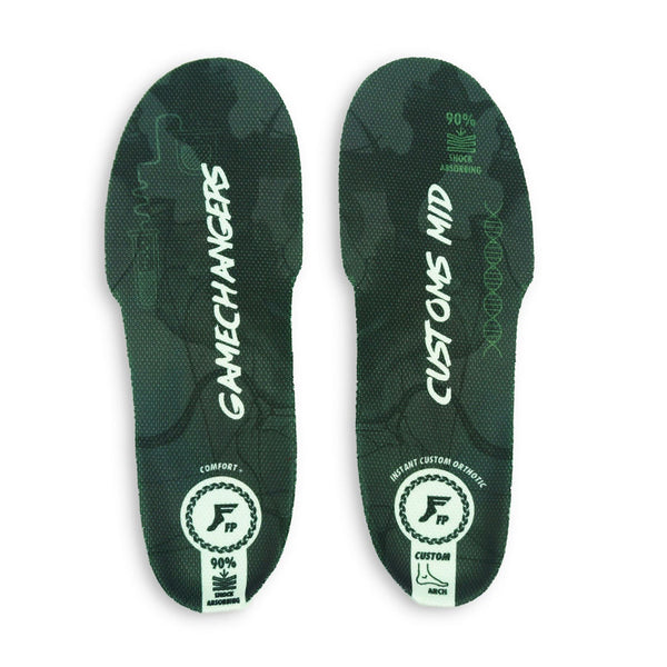 Footprint Gamechanger Elite Custom Orthotic Insoles Mid - Skatewarehouse.co.uk
