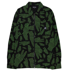 Santa Cruz Shirt El Jefe Shirt - All Over Atomic Peace - Skatewarehouse.co.uk