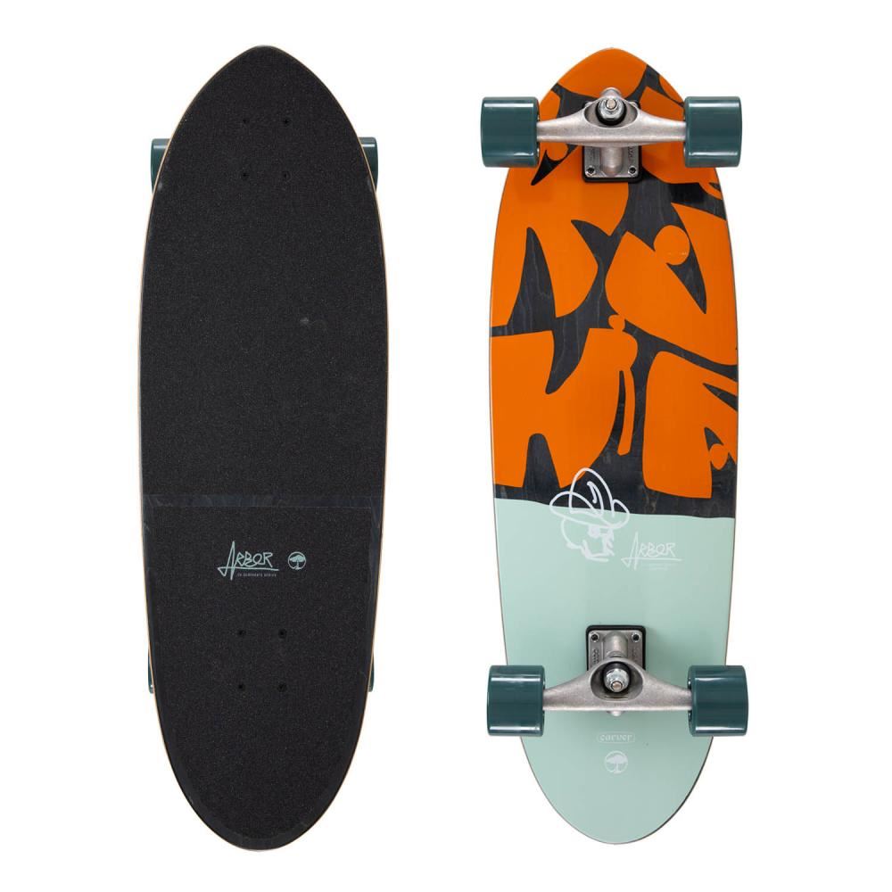 Arbor Surfskate CX Surfskate Scrambler Complete Skateboard - 9.875" - Skatewarehouse.co.uk
