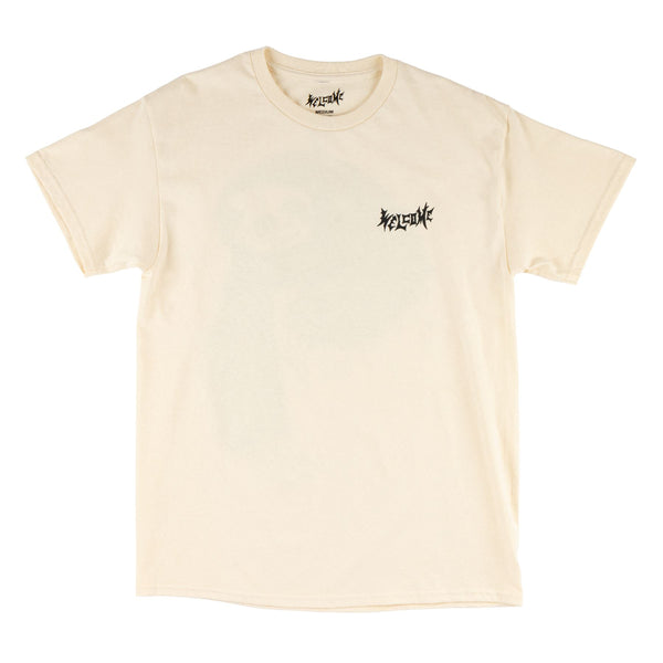Welcome Skateboards Sloth Printed Tee (Bone / Sage) - S