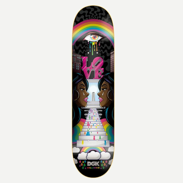 DGK Ghetto Psych Williams Skateboard Deck - 8.06
