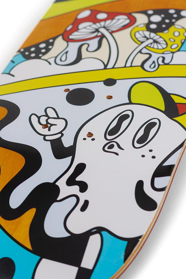 Enuff Designer - Meltworld Confused Skateboard Deck - 7.75