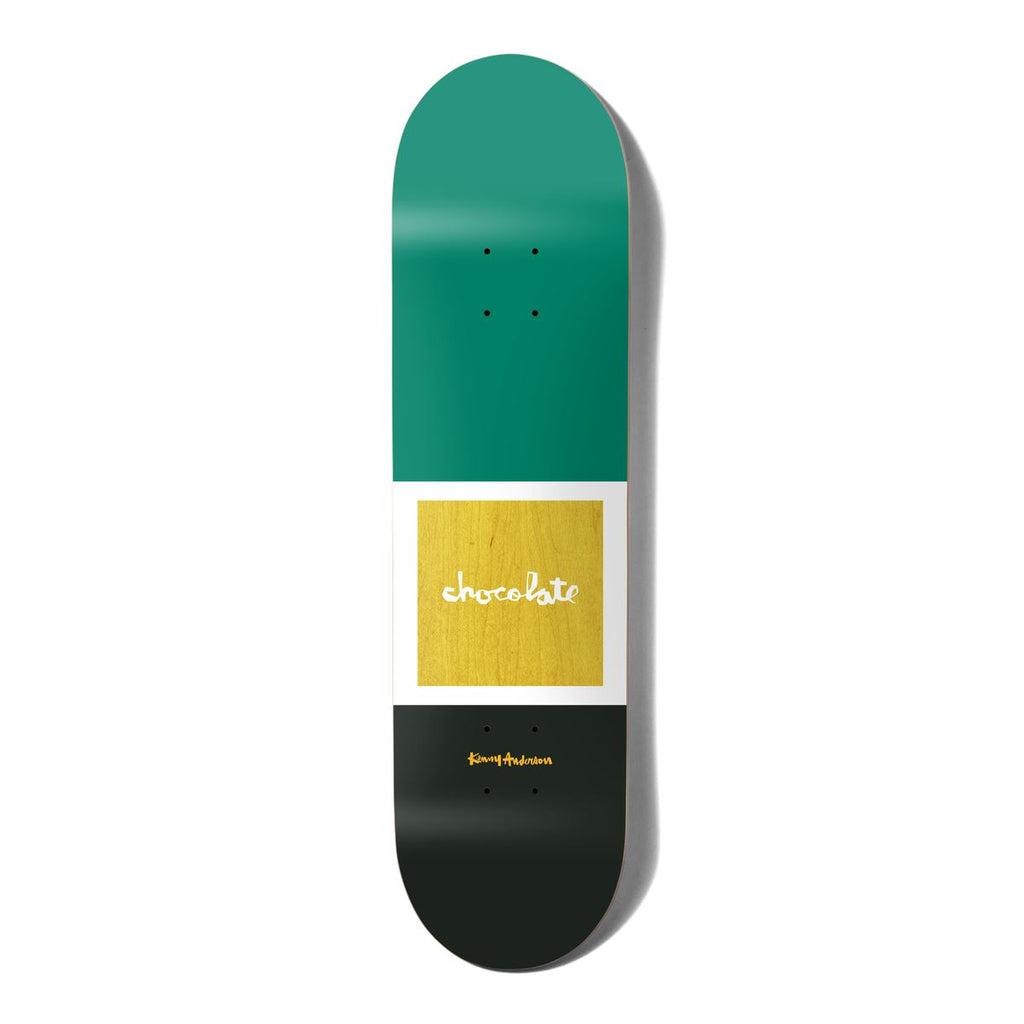 Chocolate OG Square W45D4 Kenny Anderson Skateboard Deck - 8.0" - Skatewarehouse.co.uk