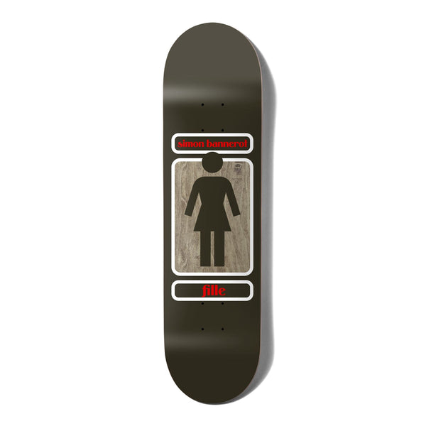 Girl Til W41 Simon Bannerot Pop Secret Skateboard Deck - 8.25