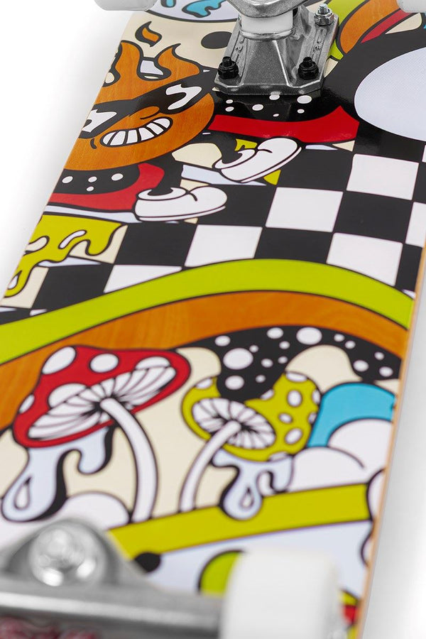 Enuff Meltworld SkateboardConfused Complete Skateboard - 7.25