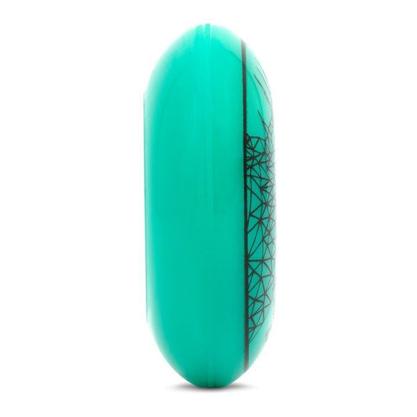 Red Eye Animal Glowicki Inline Skate Wheels - Teal