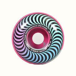 Spitfire Skateboard Wheels F4 99 Classics - Pink / Teal - Skatewarehouse.co.uk