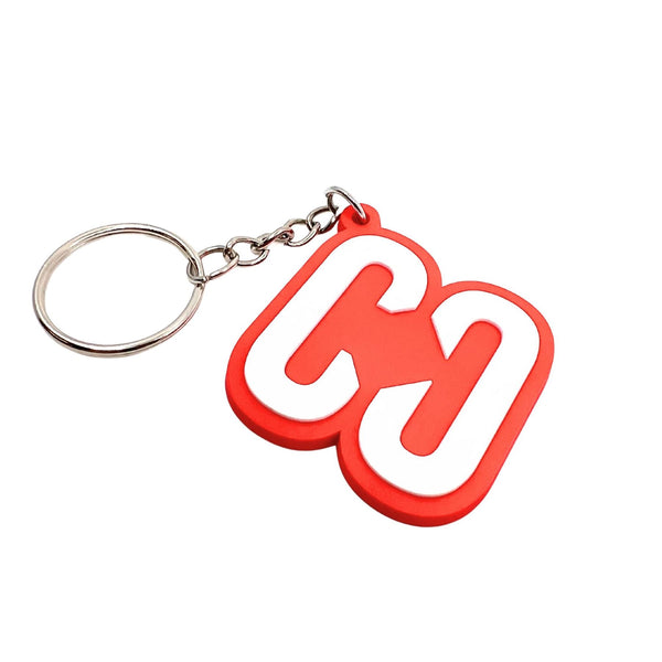 CORE CO Keychain - Red / White