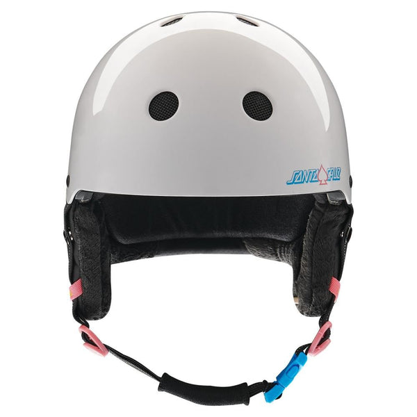 Pro-Tec Helmet X Santa Cruz Low Pro-Snow - White Gloss