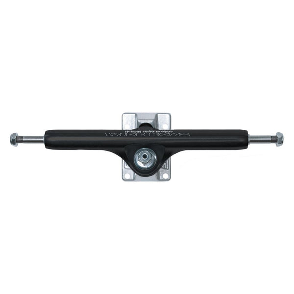Slappy ST1 Hollow Wide Boys Laser Etch Black / Polished Skateboard Trucks - 11