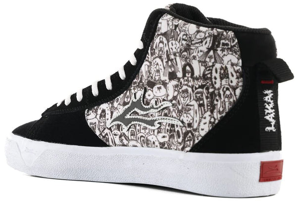 Lakai x Jay Howell Newport High Skate Shoes - Black - Skatewarehouse.co.uk