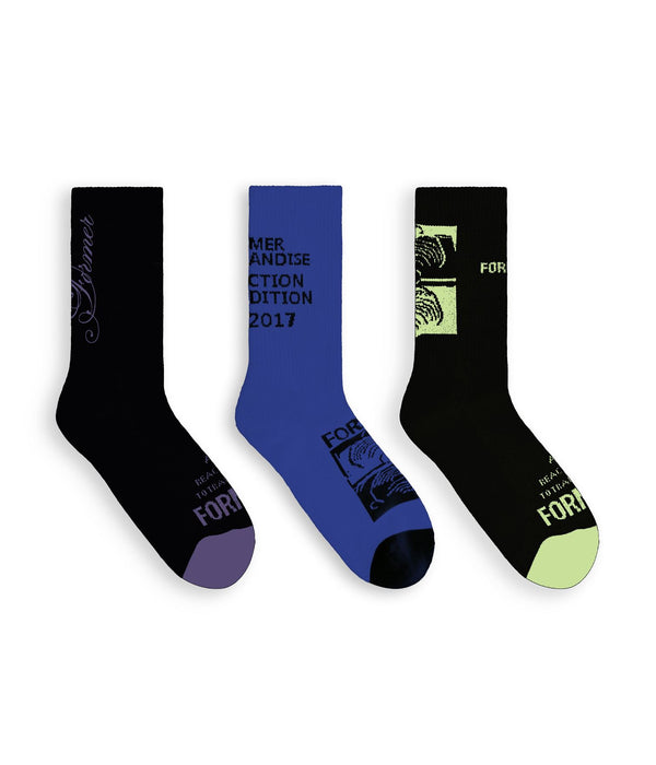 Former System 3-Pack Sock (Bsb) - One Size