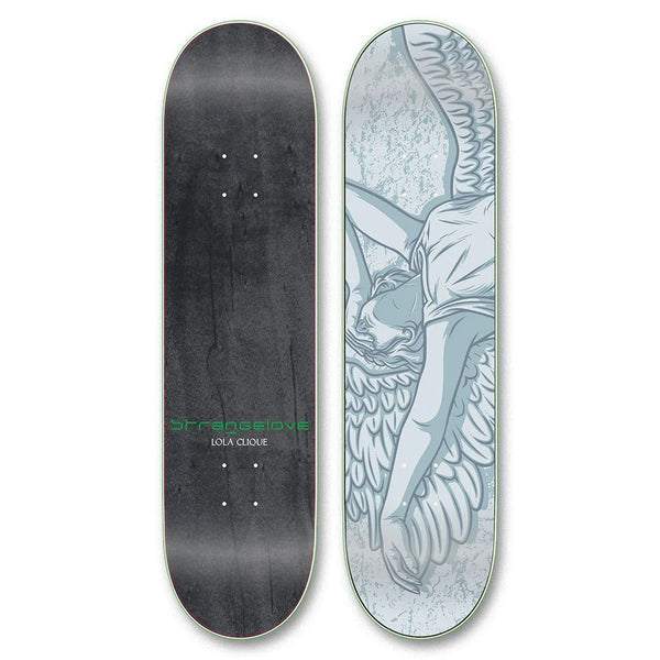 StrangeLove Love Will Tear Us Apart x (WB: ) Todd Bratrud Skateboard Deck - 8.0