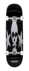 WKND 'Mumbler' Team Board (WB) Black / Silver x Venom Custom Complete Skateboard - 8.37"