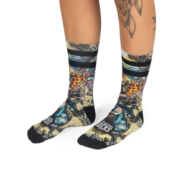 American Socks Bike Monster - Mid High Socks