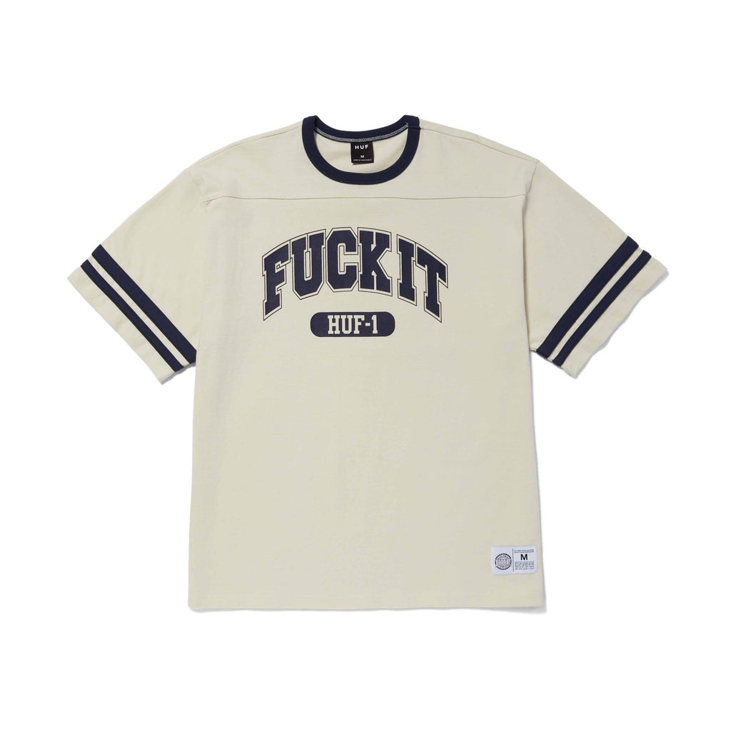 HUF Fuck It Football Shirt (Ivory) - L