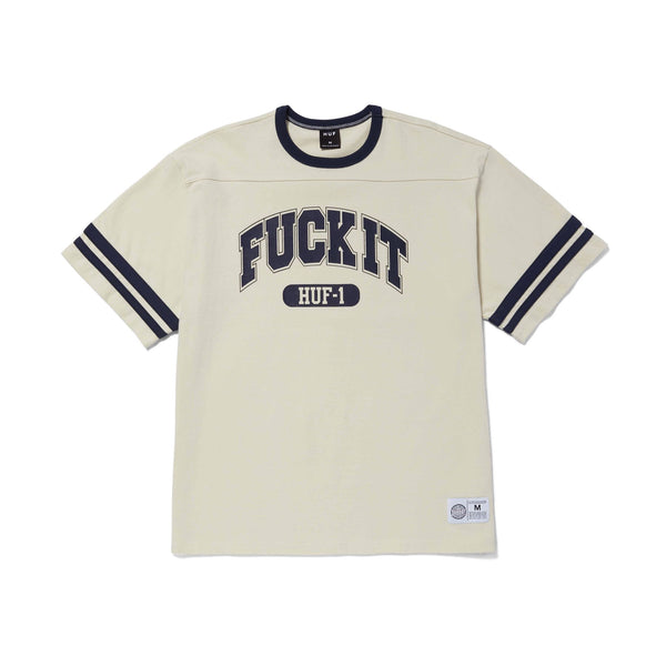 HUF Fuck It Football Shirt (Ivory) - L