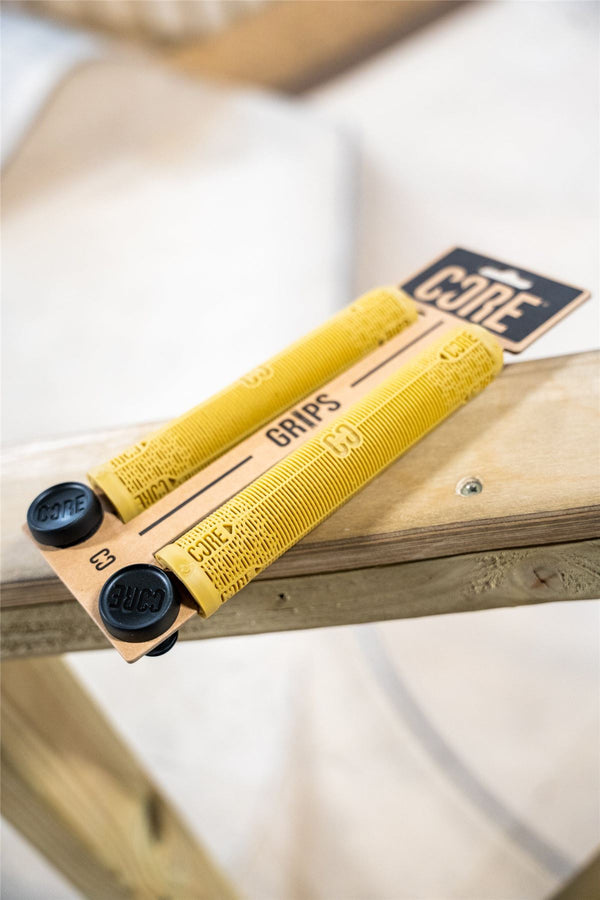 CORE Skinny Boy Handlebar Grips Soft 170mm – Gum - Skatewarehouse.co.uk