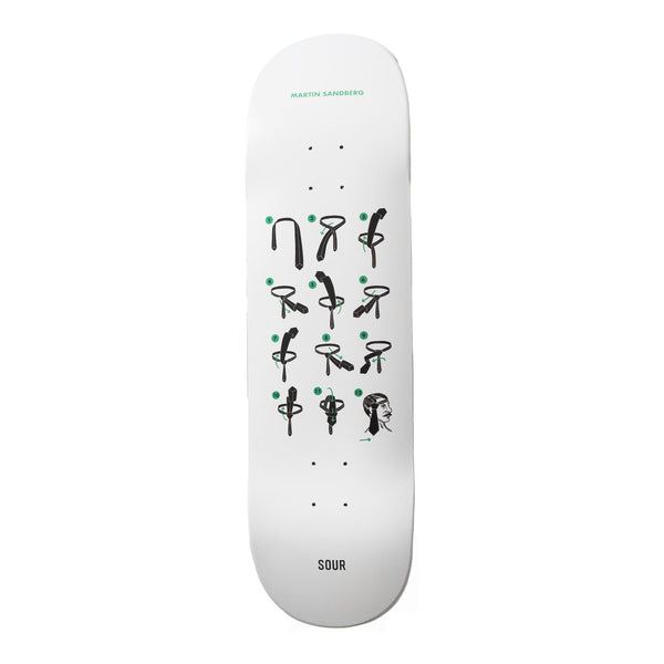 Sour Solution Martin Sandberg 'Fiesta' Skateboard Deck - 8.25
