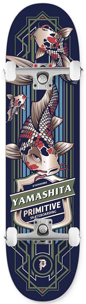 Primitive Yamashita Koi Pro Animal Navy x Venom Custom Complete Skateboard - 8.25" - Skatewarehouse.co.uk