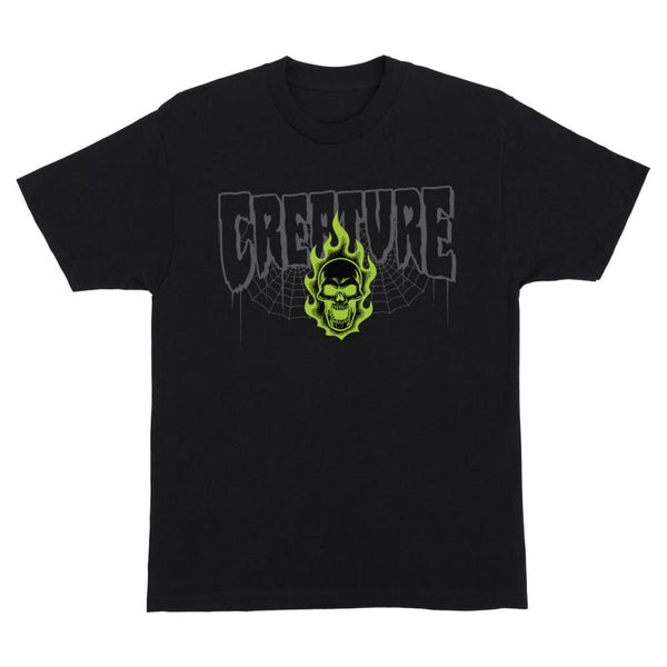 Creature T-Shirt Bonehead 2 Relic - Black - Skatewarehouse.co.uk