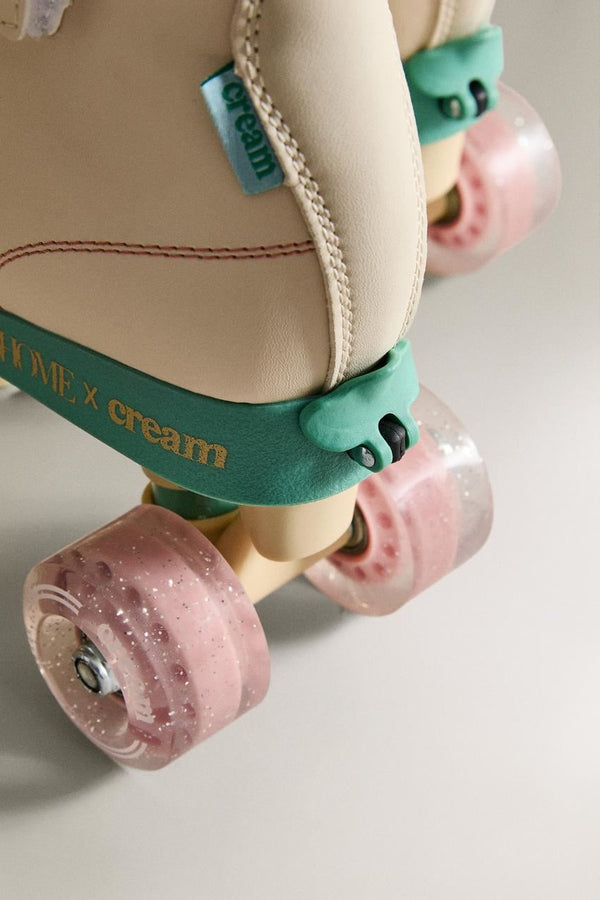 CREAM x ZARA Scoop Quad Roller Skates, Adjustable