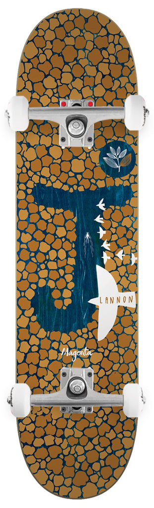 Magenta Jimmy Lannon 'Springwater' x Venom Custom Complete Skateboard - 8.125"