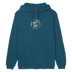 Santa Cruz Hood Vile Dot Front - Dark Teal - Skatewarehouse.co.uk